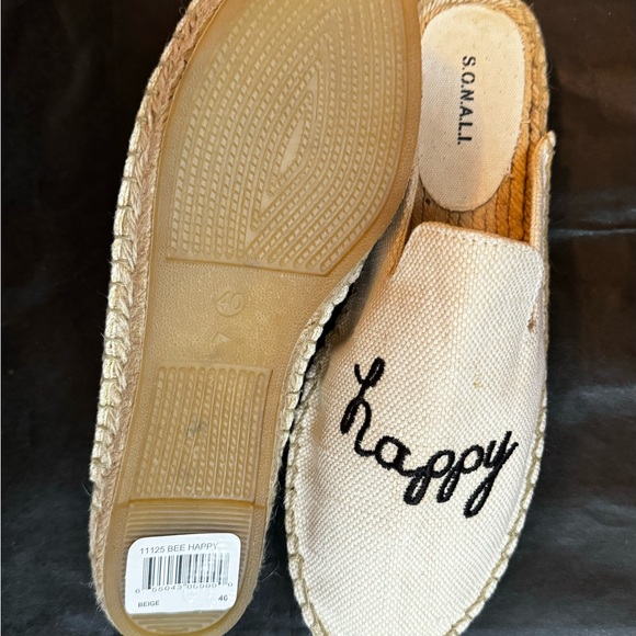 S.O.N.A.L.I Bee Happy espadrilles, NWT, never worn, size 40 - Picture 3 of 3